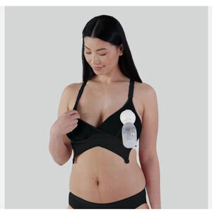 Bravado! Designs Original Pumping and Nursing Bra - Black Medium